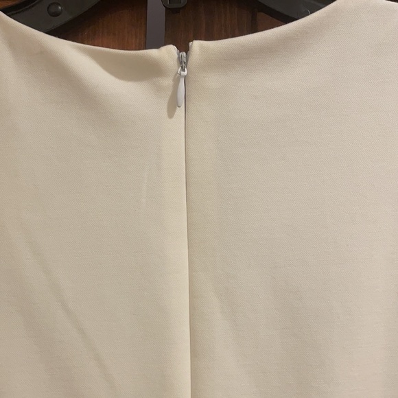 Laundry White Ruched Ruffle Dress - Picture 7 of 10